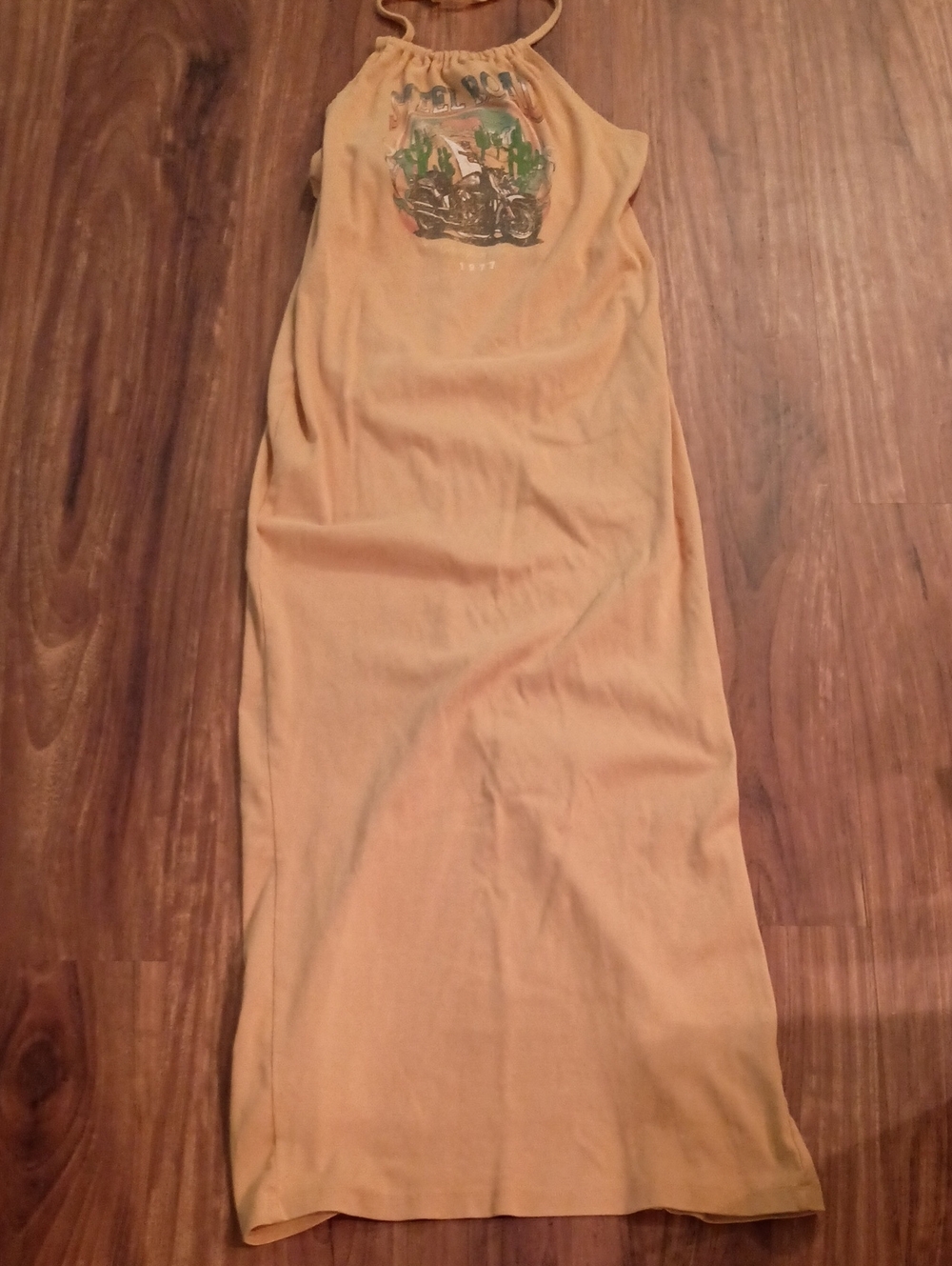 Forever 21 Vintage Halter Maxi Dress